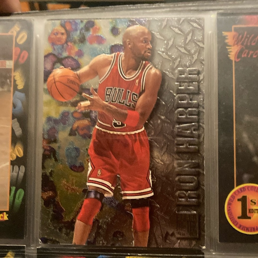 Chicago Bullls Fleer Metal 1996-1997